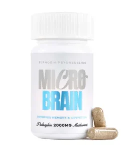 Euphoria Psychedelics – Micro Brain Where to buy magic mushrooms Capsules (2000mg)